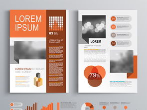 企業(yè)形象畫(huà)冊(cè)與宣傳三折頁(yè)設(shè)計(jì) 模板素材的視覺(jué)力量